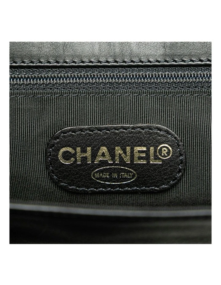 Lambskin Leather Backpack with Magnetic Closure and Interior Zip Pocket Pre-Loved image 5