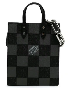 Checkered Tote Bag Pre-Loved