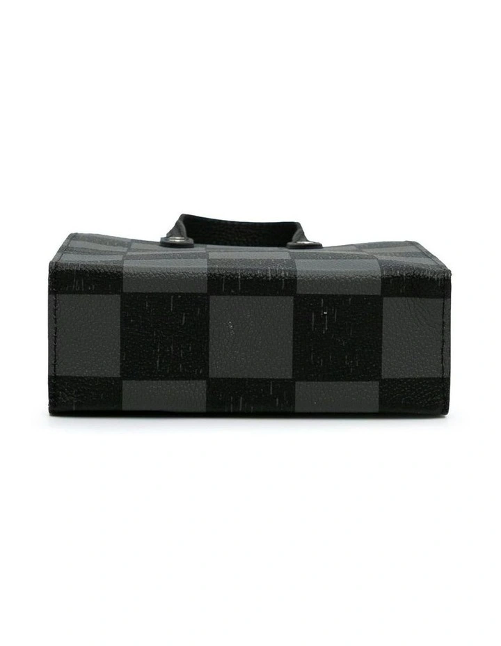 Checkered Tote Bag Pre-Loved image 3