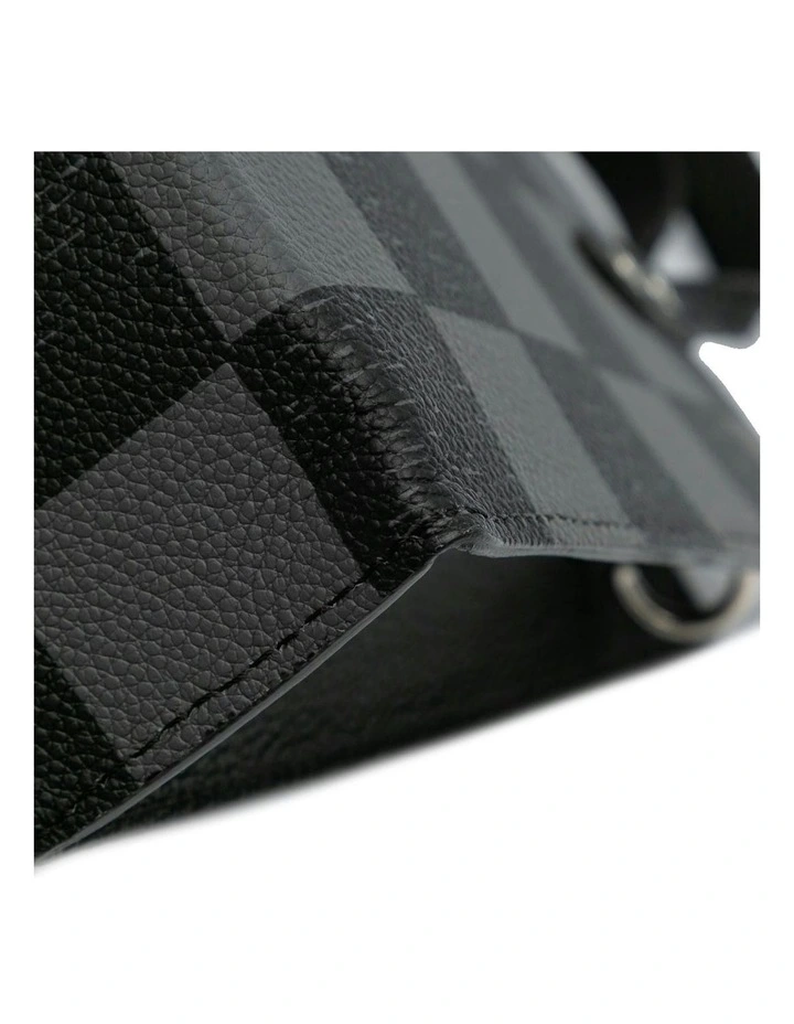 Checkered Tote Bag Pre-Loved image 7