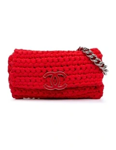 Knitted Chain Shoulder Bag Pre-Loved