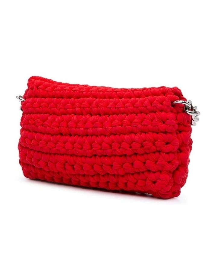 Knitted Chain Shoulder Bag Pre-Loved image 2