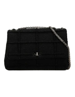 Jumbo Reissue 2.55 Wool Felt Quilted Shoulder Bag Pre-Loved