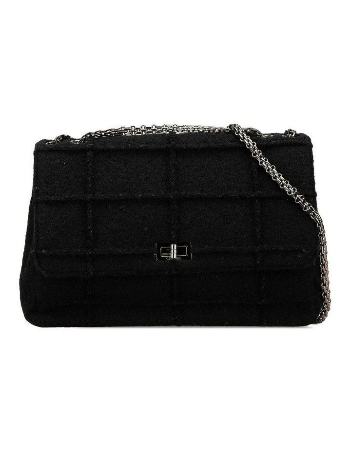 Jumbo Reissue 2.55 Wool Felt Quilted Shoulder Bag Pre-Loved image 1