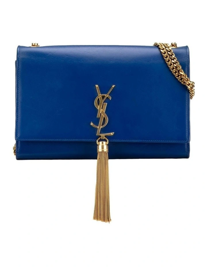 Medium Smooth Calfskin Monogram Tassel Crossbody Bag Pre-Loved image 1