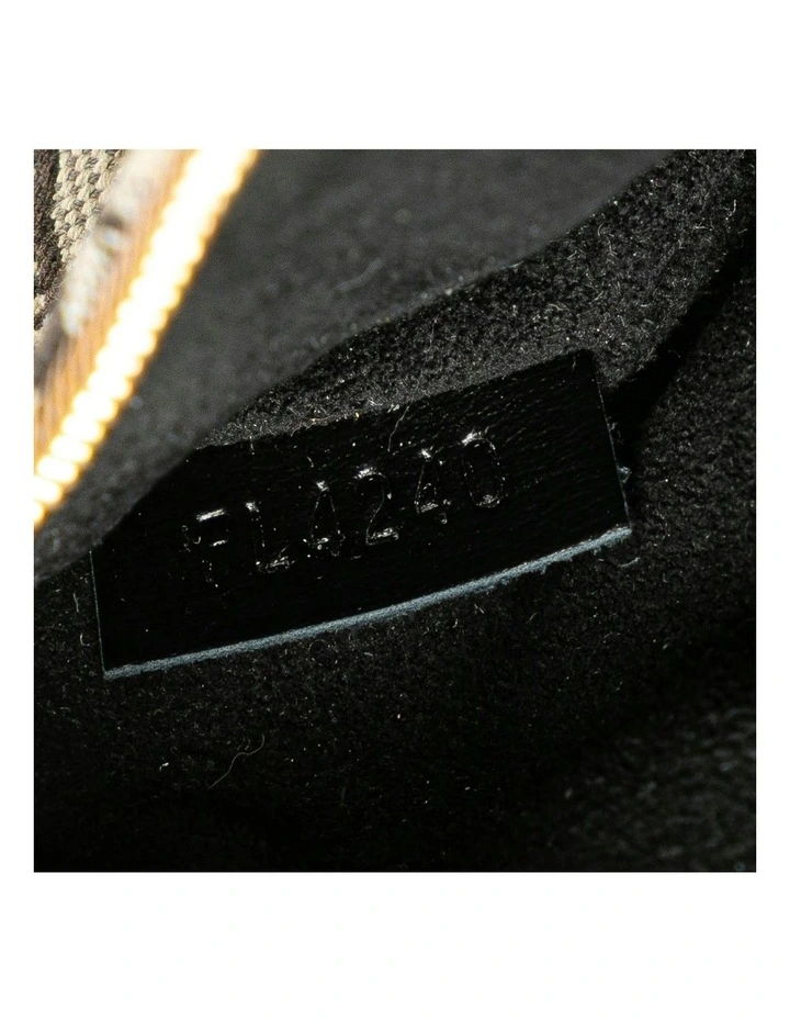 Pochette Metis Canvas Bag with Leather Strap and S-Lock Closure Pre-Loved image 6