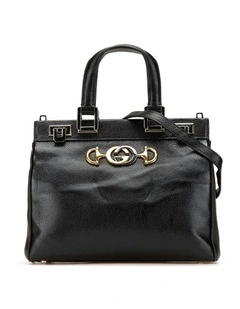 Zumi Top Handle Leather Bag Pre-Loved