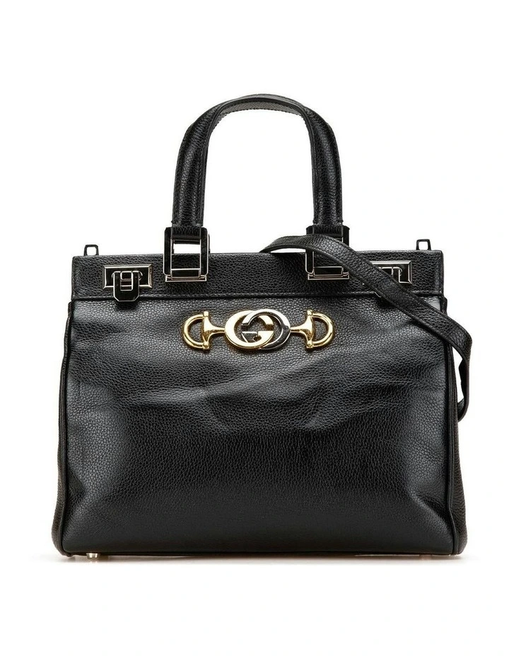 Zumi Top Handle Leather Bag Pre-Loved image 1