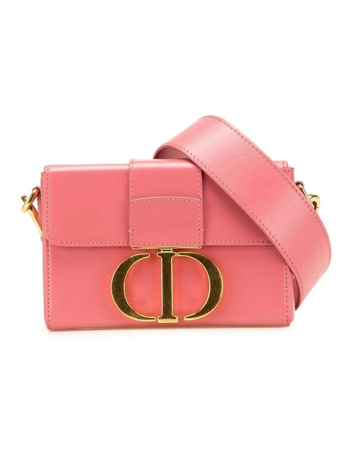 Caro Box Bag CD Logo Leather Pre-Loved image 1