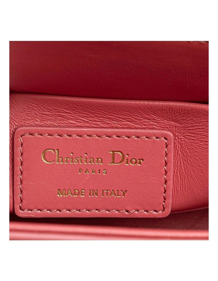 Caro Box Bag CD Logo Leather Pre-Loved image 5