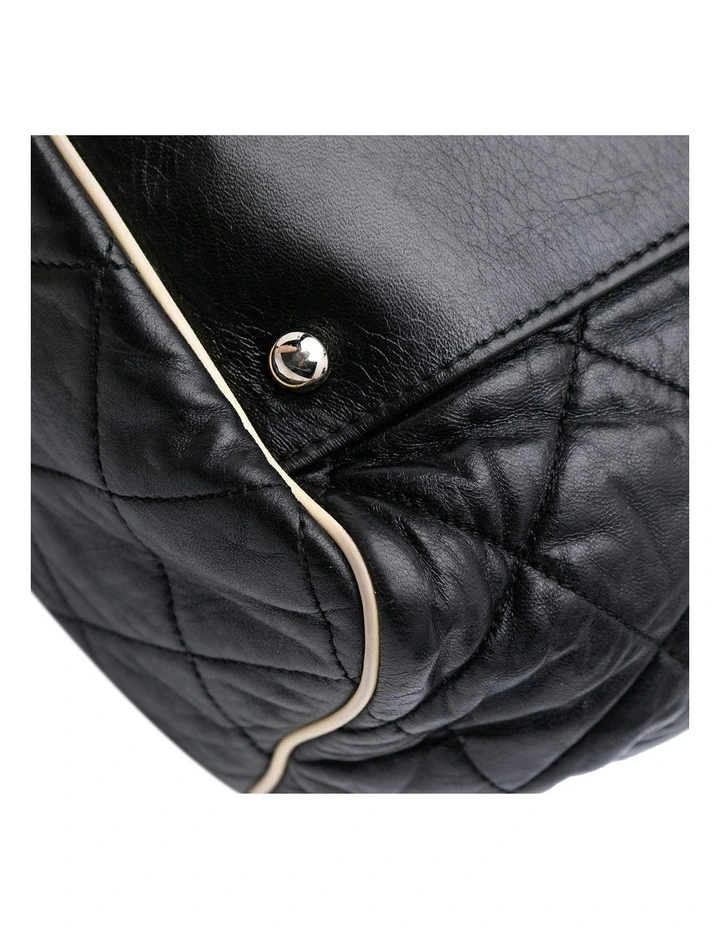 Quilted Leather Chain Bag Pre-Loved image 7