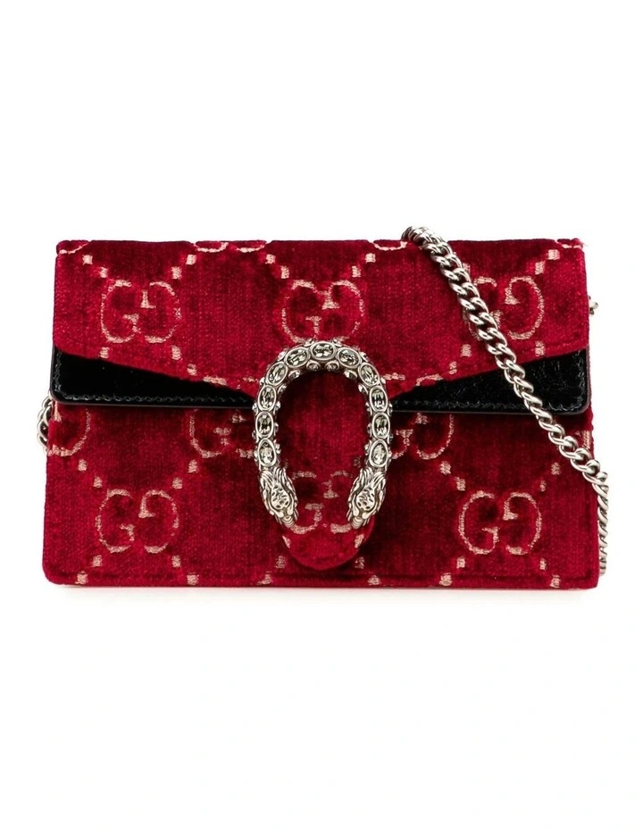 Dionysus Wallet on Chain Velvet GG Pre-Loved image 1