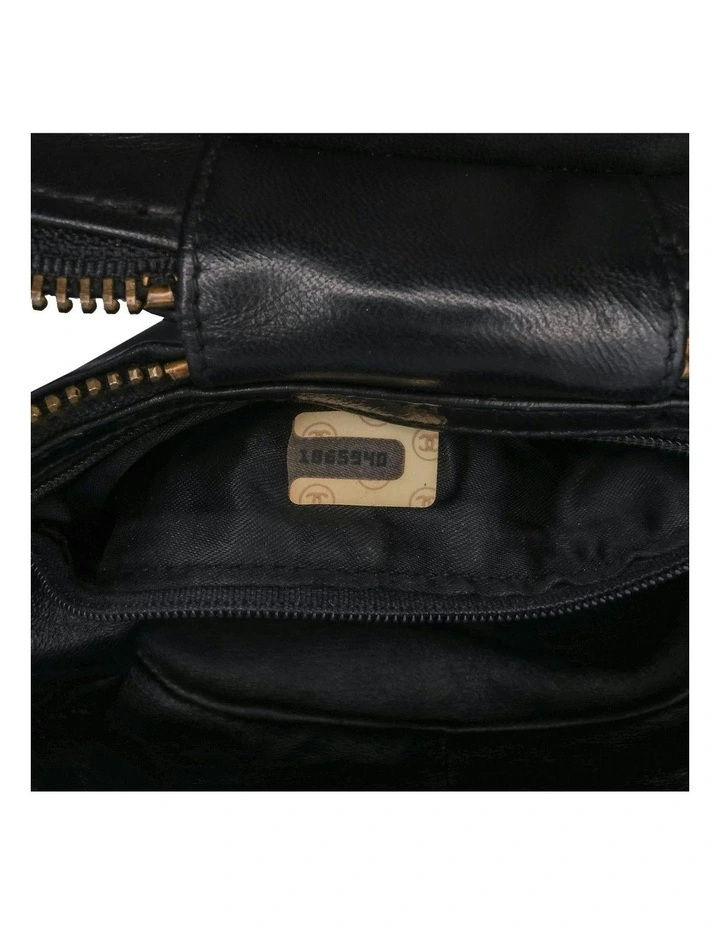 Quilted Lambskin Tassel Vanity Bag with Chain Strap Pre-Loved image 6