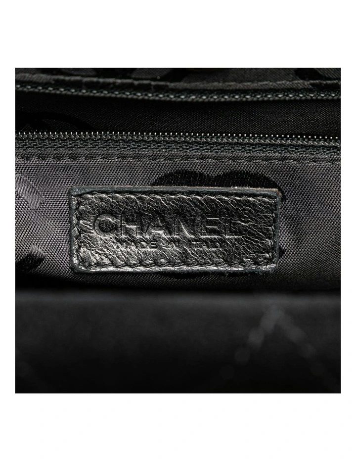 Chanel Quilted Suede Tote Bag Pre-Loved image 5