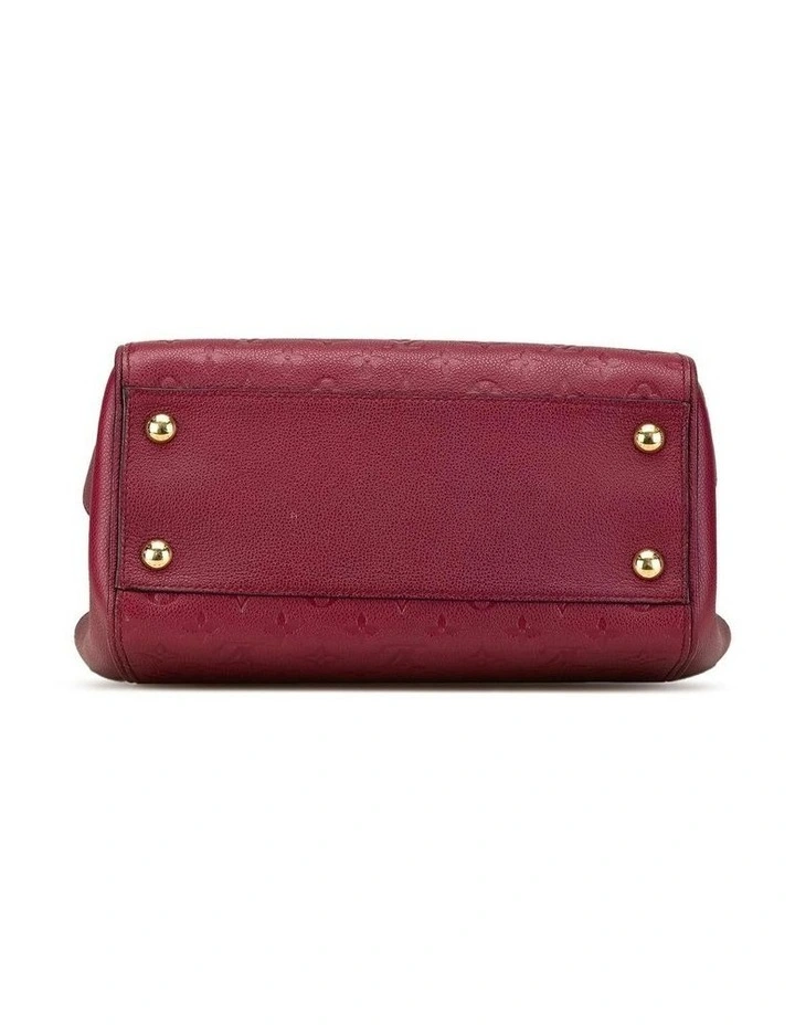 Monogram Empreinte Leather Trocadero Handbag with Top Handle and Flap Closure Pre-Loved image 3