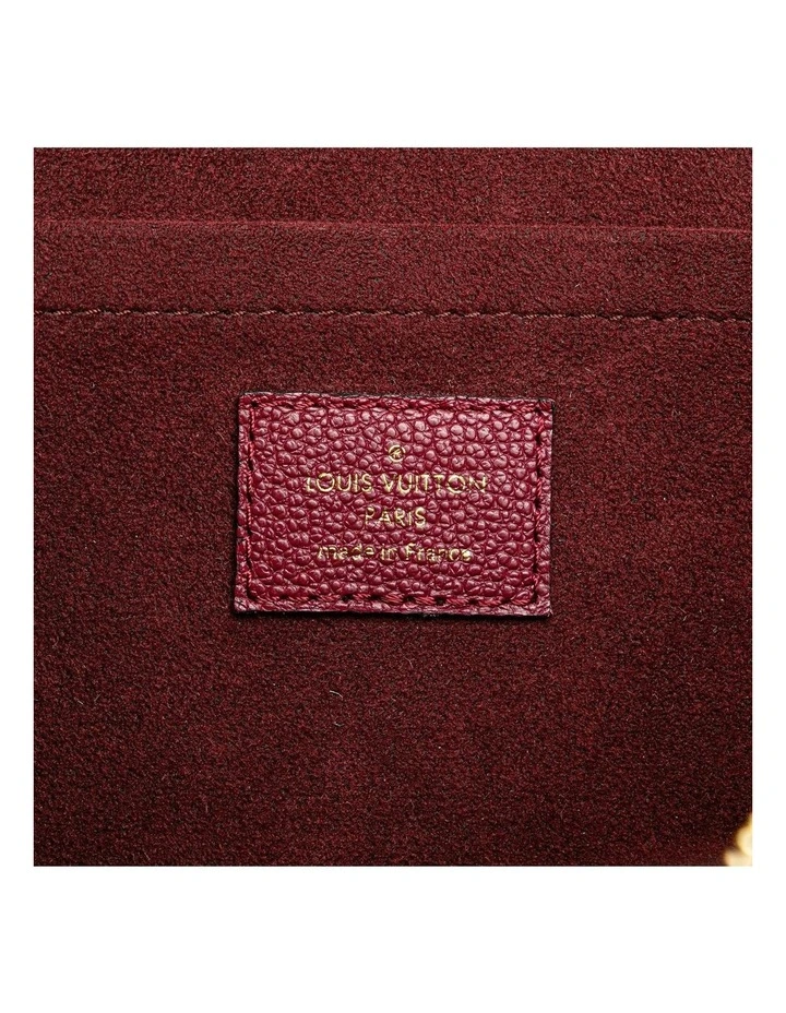 Monogram Empreinte Leather Trocadero Handbag with Top Handle and Flap Closure Pre-Loved image 6