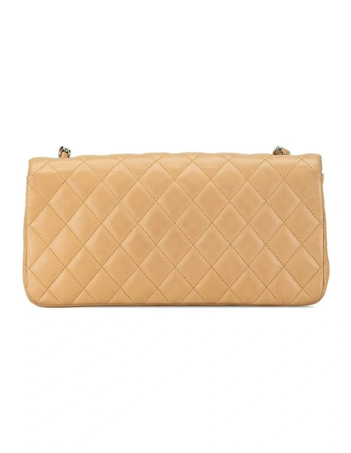 Quilted Lambskin Leather Shoulder Bag with CC Turn Lock Closure Pre-Loved image 3