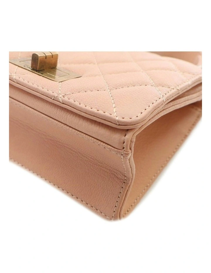Chanel Quilted Lambskin Leather Shoulder Bag Pre-Loved image 7