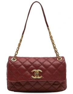 Quilted Leather Shoulder Bag Pre-Loved