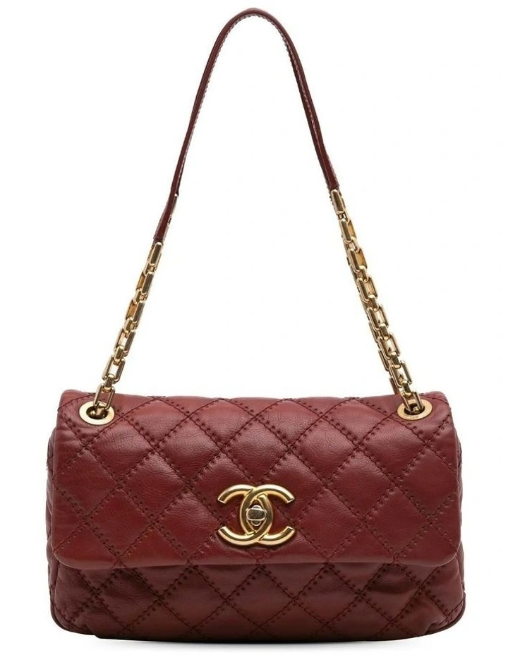 Quilted Leather Shoulder Bag Pre-Loved image 1