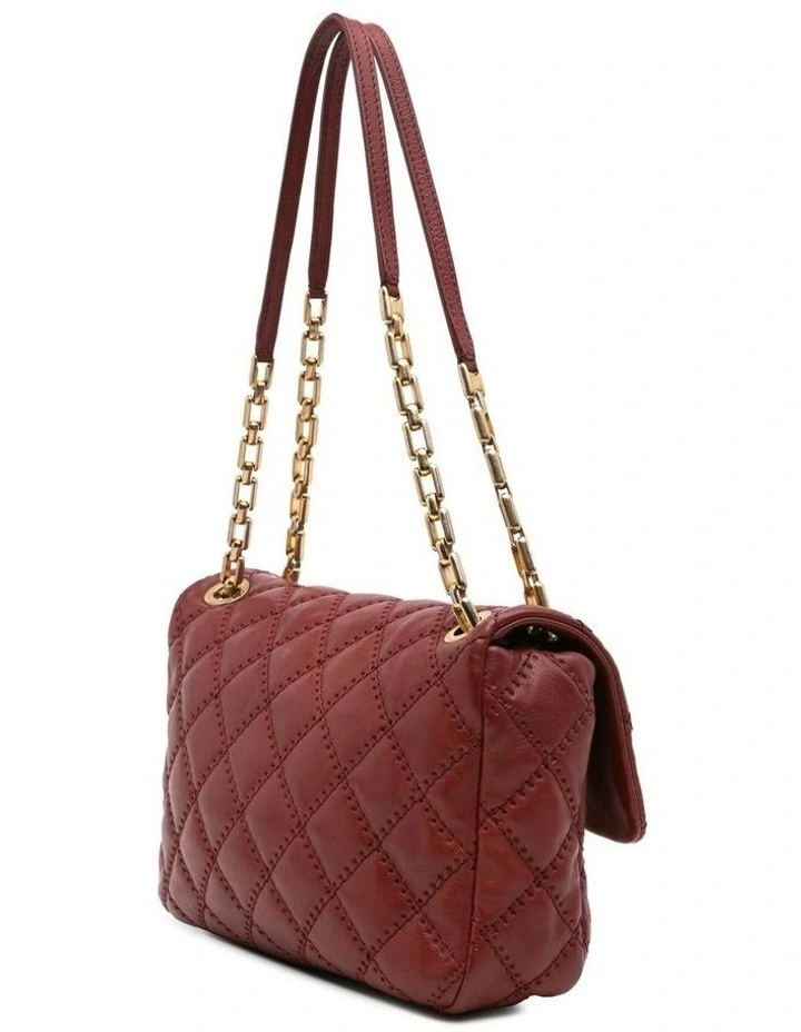 Quilted Leather Shoulder Bag Pre-Loved image 2