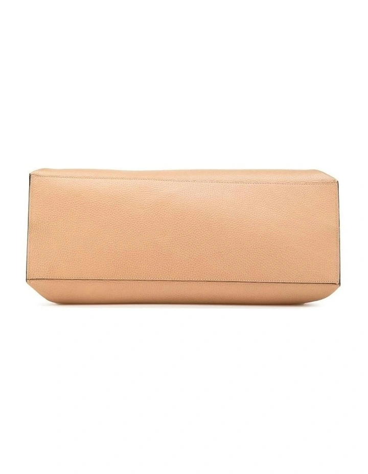 Bamboo Top Handle Bag Leather Pre-Loved image 3