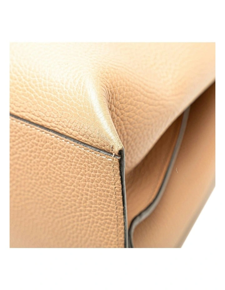 Bamboo Top Handle Bag Leather Pre-Loved image 7