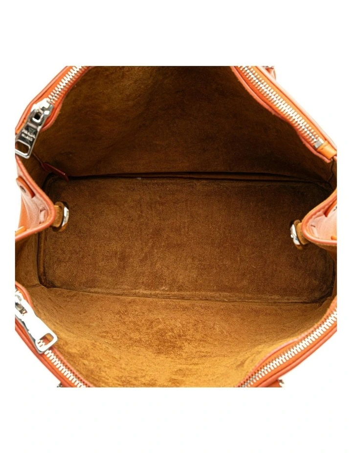 Galleria Top Handle Leather Bag Pre-Loved image 6