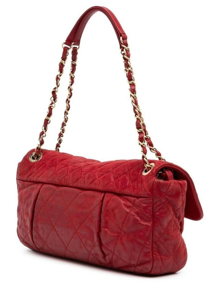 Quilted Lambskin Leather Shoulder Bag Pre-Loved image 2