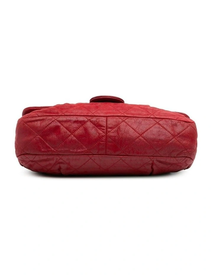 Quilted Lambskin Leather Shoulder Bag Pre-Loved image 3