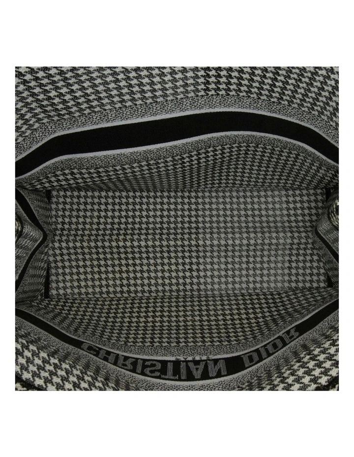 Houndstooth Pattern Tote Bag Pre-Loved image 6