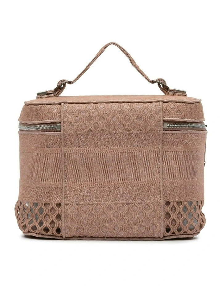 Dior Book Tote Vanity Case Beige Pre-Loved image 3
