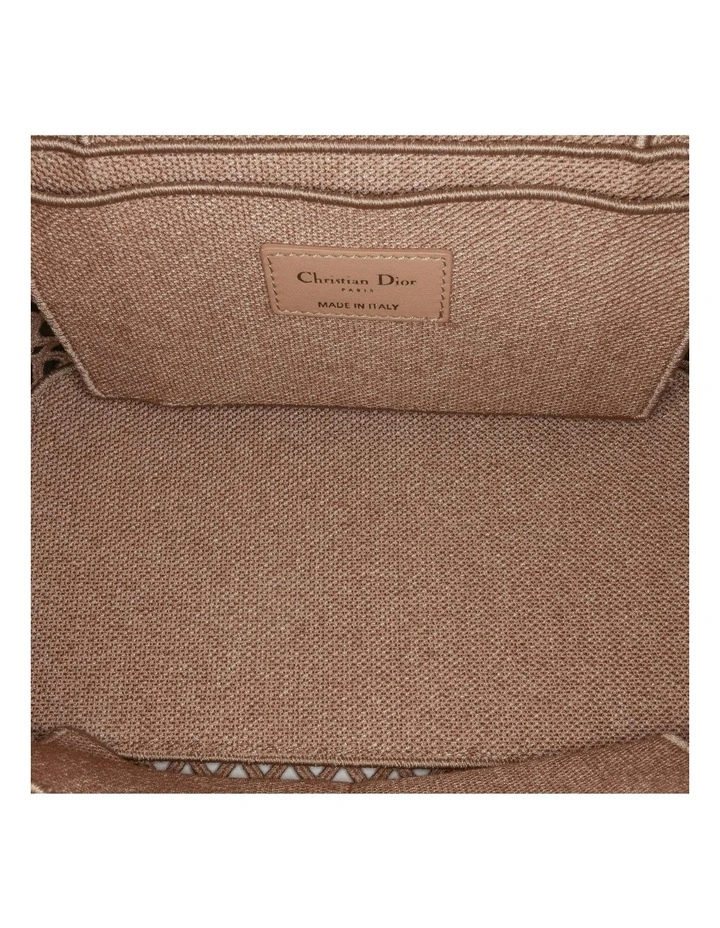 Dior Book Tote Vanity Case Beige Pre-Loved image 5