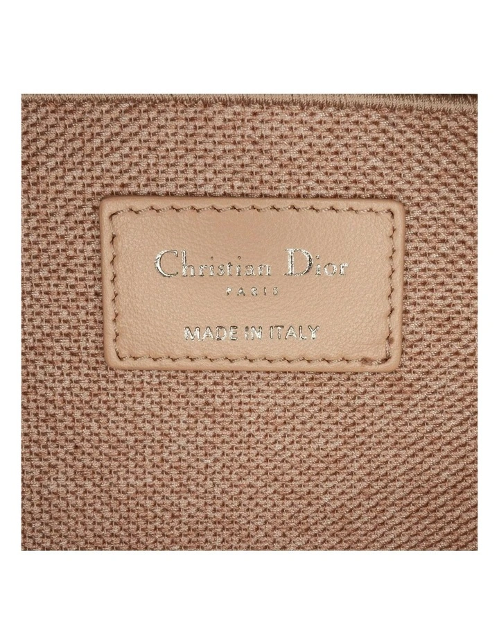 Dior Book Tote Vanity Case Beige Pre-Loved image 6