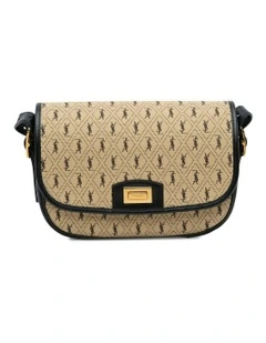 Saint Laurent Le 5 7 Monogram Canvas Crossbody Bag Pre-Loved