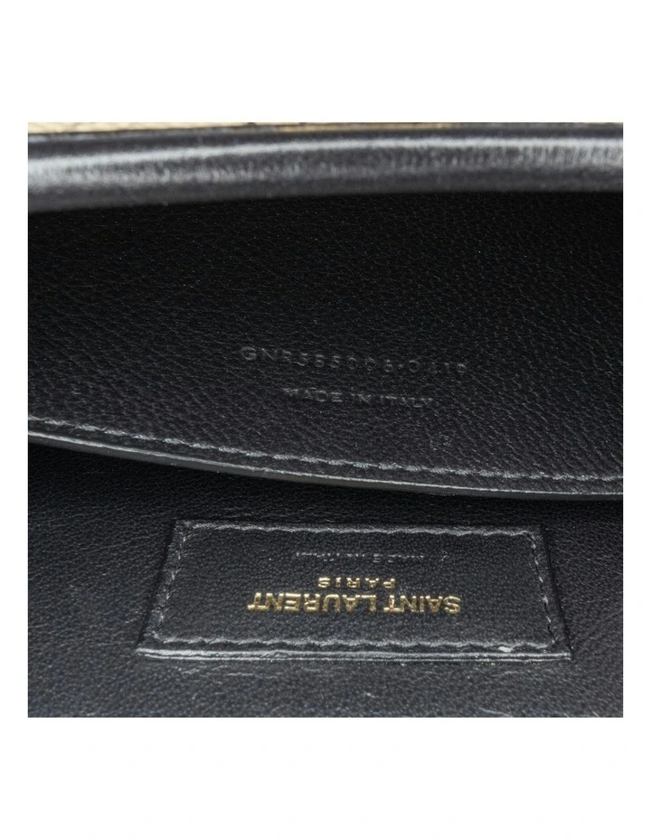 Saint Laurent Le 5 7 Monogram Canvas Crossbody Bag Pre-Loved image 7