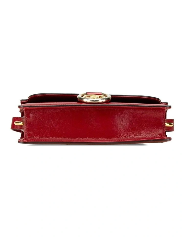 Small Textured Calfskin GG Ring Torchon Crossbody Bag Pre-Loved image 3