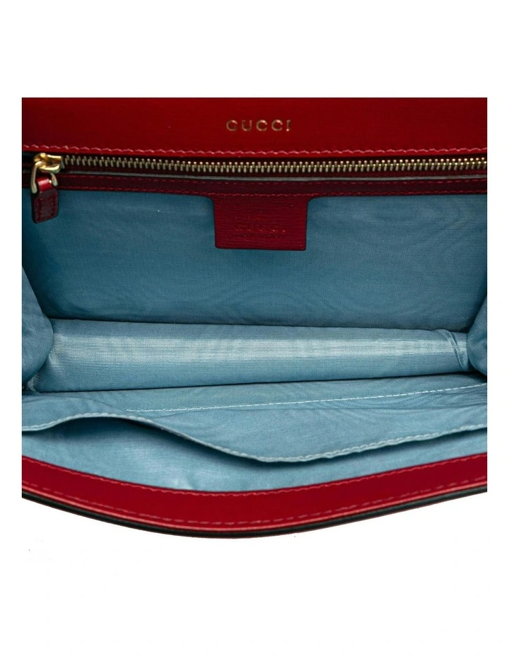 Small Textured Calfskin GG Ring Torchon Crossbody Bag Pre-Loved image 4