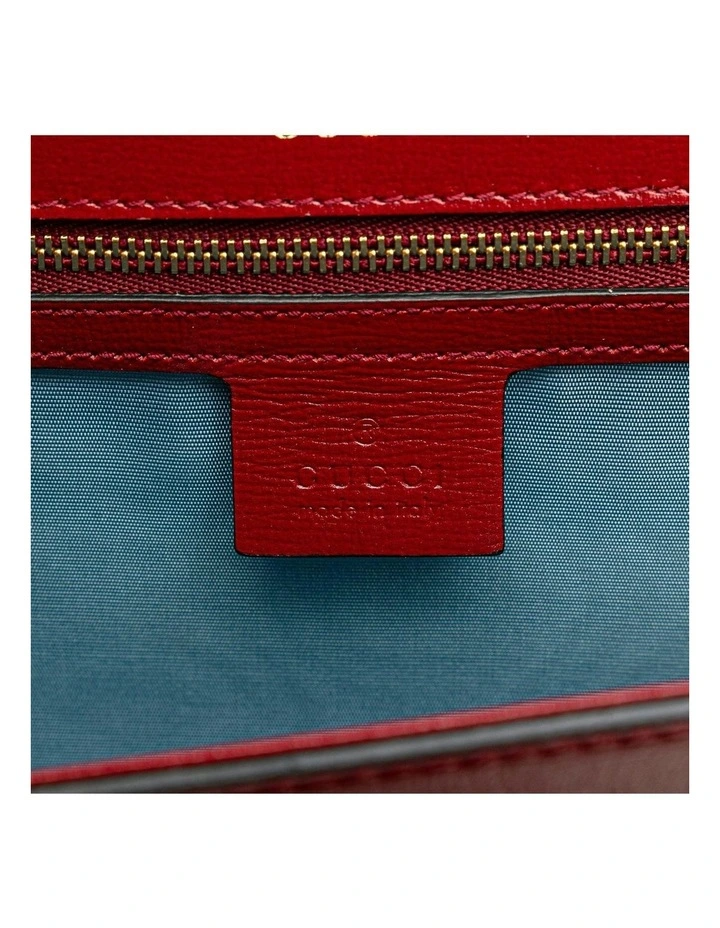Small Textured Calfskin GG Ring Torchon Crossbody Bag Pre-Loved image 5