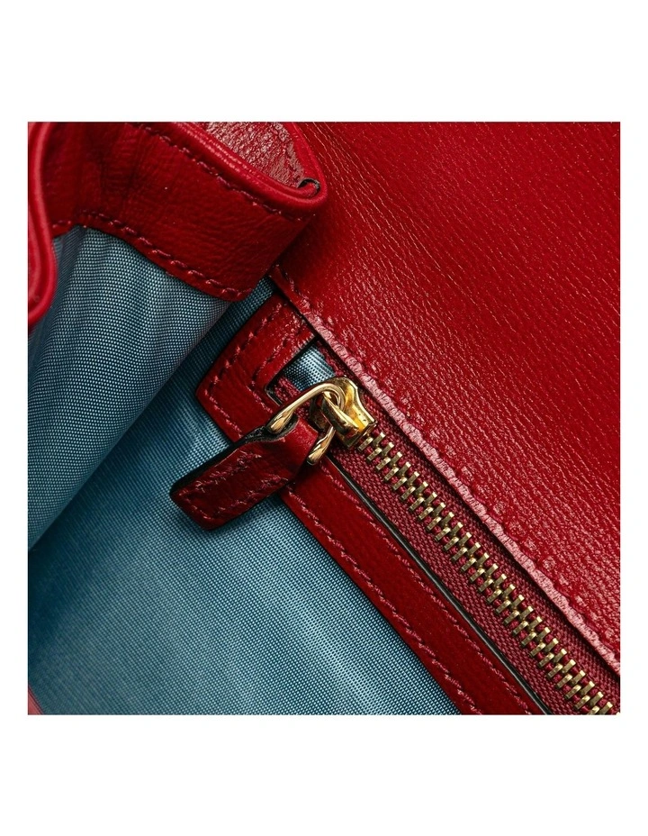 Small Textured Calfskin GG Ring Torchon Crossbody Bag Pre-Loved image 7