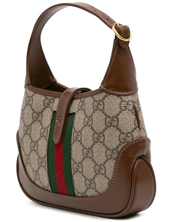Mini Supreme Crossbody with Leather Trim and Piston Lock Closure Pre-Loved image 2