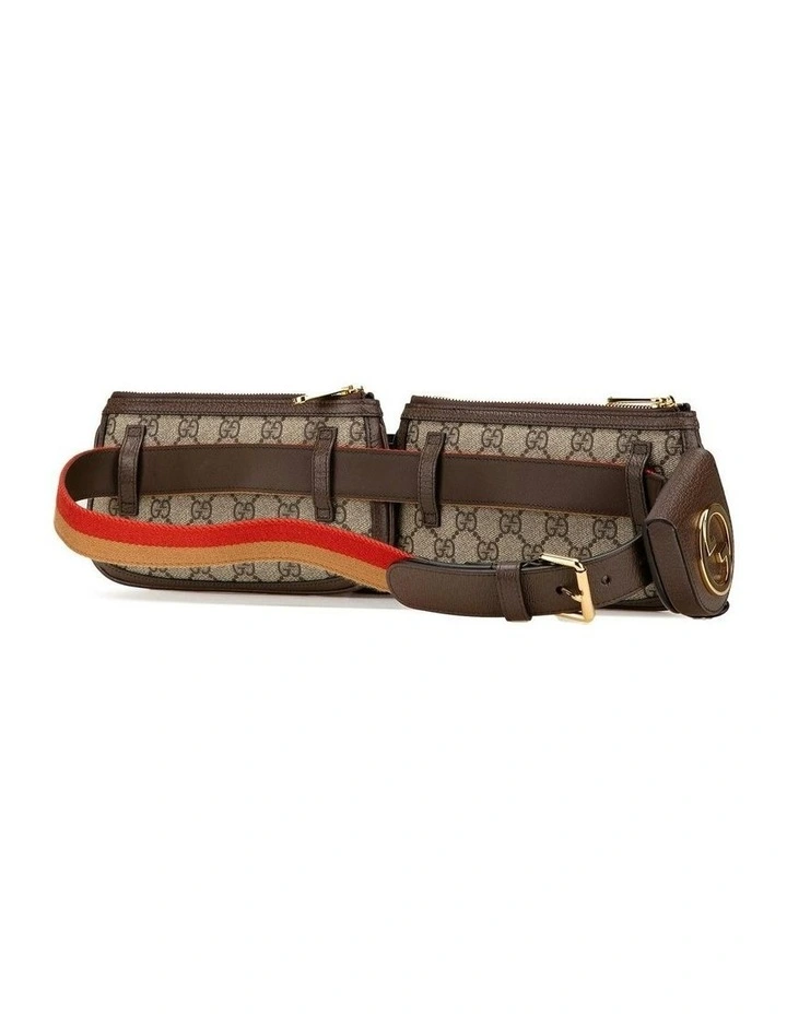 Mini GG Supreme Blondie Belt Bag with Leather Trim and Multiple Pouches Pre-Loved image 2