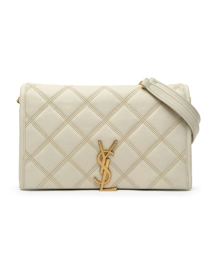 Becky Crossbody Quilted Leather Pre-Loved image 1