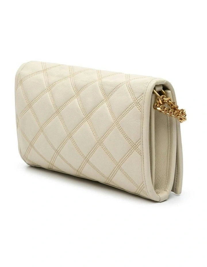 Becky Crossbody Quilted Leather Pre-Loved image 2