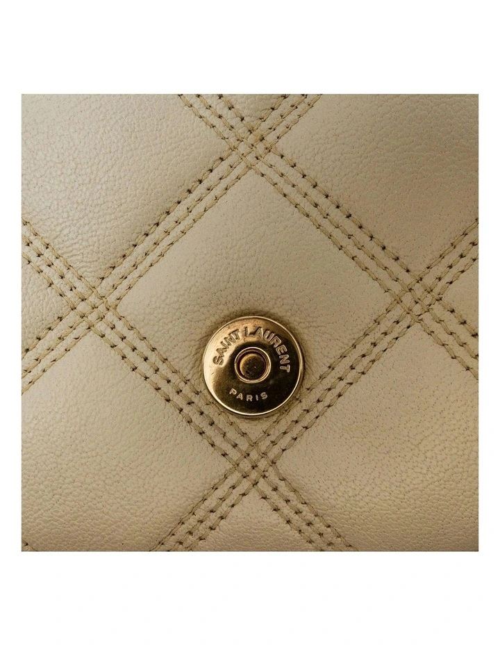 Becky Crossbody Quilted Leather Pre-Loved image 7