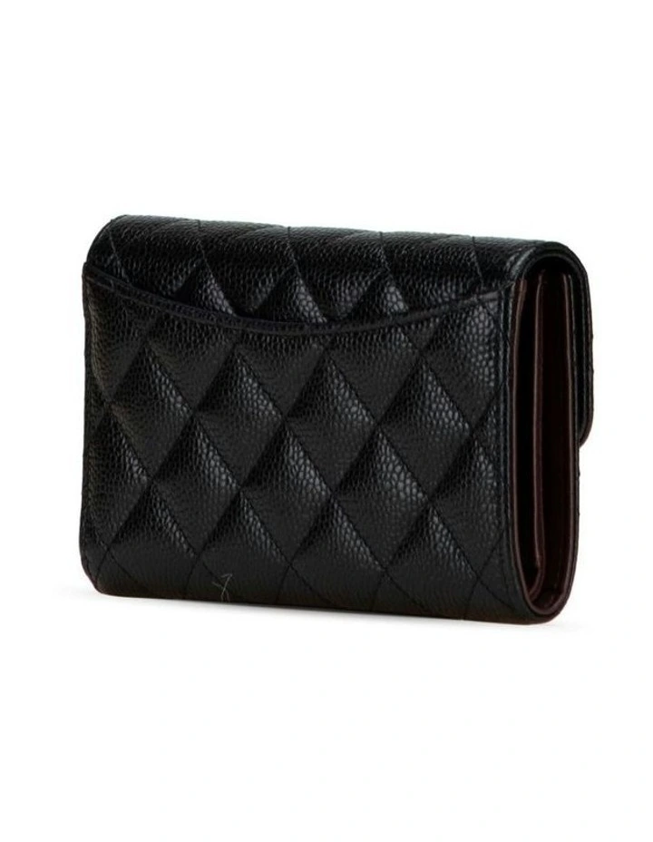 Quilted Leather Wallet Pre-Loved image 2