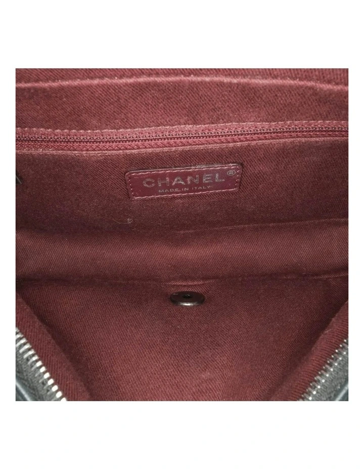 Quilted Calfskin Day Trip Flap Shoulder Bag Pre-Loved image 4