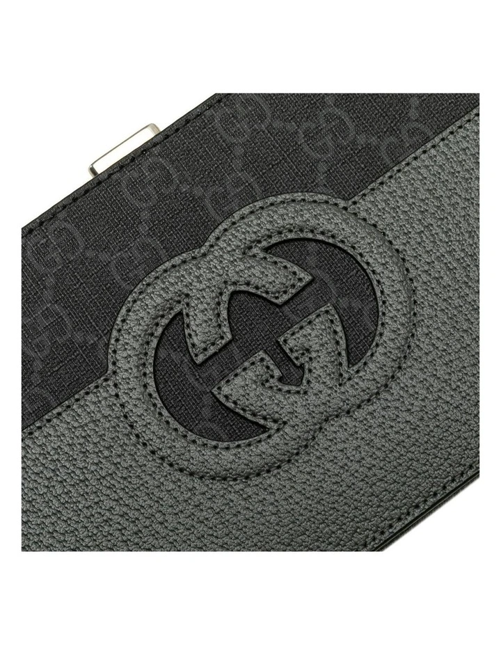 Cut Out Interlocking G Crossbody with Leather Accents Pre-Loved image 7