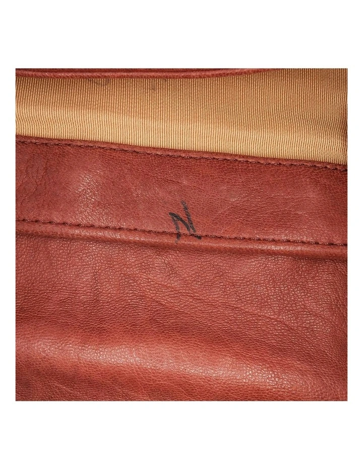 Large Quilted Lambskin Chain Around Flap Bag Pre-Loved image 6