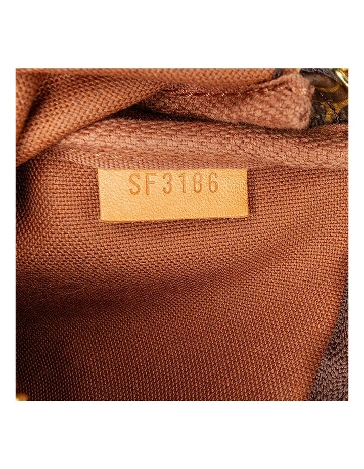 Monogram Transatlantic Mini Pochette with Chain Strap and Top Zip Closure Pre-Loved image 5
